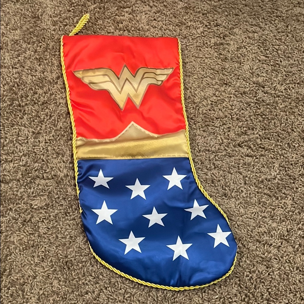 Wonder Woman Christmas Stocking